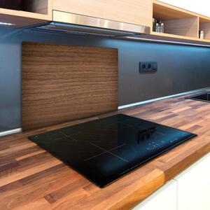 Kuchyňská deska velká skleněná Dřevěné pozadí pl-ko-80x52-f-98717110
