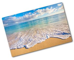 Kuchyňská deska skleněná Havjská pláž pl-ko-80x52-f-98746021