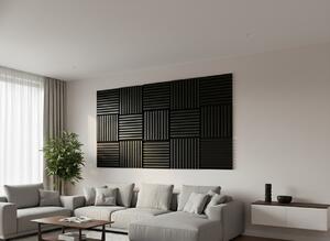 Horve Akustický panel 450x450 mm - ČERNÁ