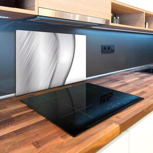 Kuchyňská deska velká skleněná Kovová abstrakce pl-ko-80x52-s-173147762