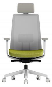 Kancelářská ergonomická židle OFFICE PRO K10 W — více barev Zelená