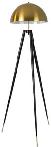 Angel Cerdá Zlato-černá kovová stojací lampa No. 8100, 160 cm