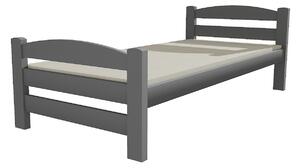 Vomaks unit, s.r.o. Dětská postel DP 008 XL Povrchová úprava: netransparentní barva růžová, Rozměr: 120 x 200 cm