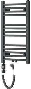 Mexen Ares, elektrické topné těleso 700 x 400 mm, 300 W, antracitová, W102-0700-400-2300-66