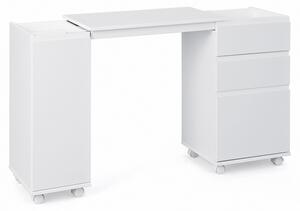 PC stůl rozkládací Inter Link LAPTOP OFFICE bílý