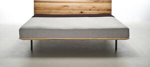 MODO - kvalitní minimalistická jednoduchá designová postel vyrobená z masivu