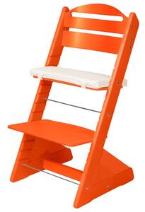 Dětská rostoucí židle JITRO Plus oranžová