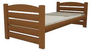 Vomaks unit, s.r.o. Dětská postel DP 011 XL Povrchová úprava: netransparentní barva růžová, Rozměr: 120 x 200 cm