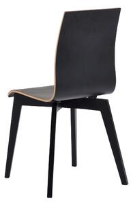 Černá jídelní židle Rowico Tibra