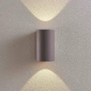 Venkovní nástěnné LED Katalia, beton, dva zdroje