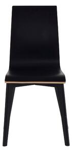Černá jídelní židle Rowico Tibra
