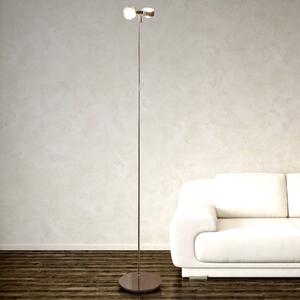 Flexibilní stojací lampa PUK FLOOR, chrom, 2 světla