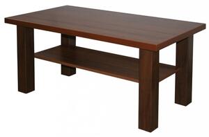 Konferenční stůl Tomáš 60×110 HNĚDÝ - nohy z masívu