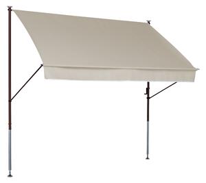Upínací markýza Angerer (béžová, šířka 300 cm) (100274400076)