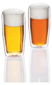ERNESTO® Sada dvoustěnných sklenic, 2dílná (pivo) (100349919001)