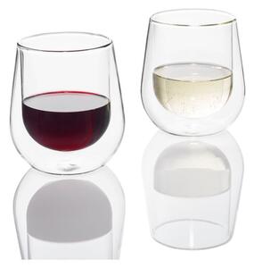 ERNESTO® Sada dvoustěnných sklenic, 2dílná (víno) (100349919003)