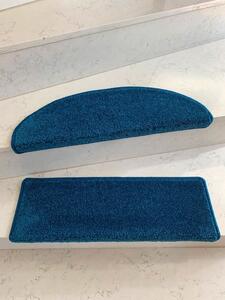 Nášlapy na schody Eton LUX půlkruh | tyrkysový Velikost nášlapu: 24 x 65 cm, Tvar: Půlkruh