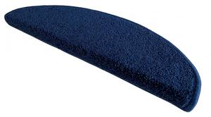 Nášlapy na schody Eton LUX půlkruh | tmavě modrý Velikost nášlapu: 24 x 65 cm, Tvar: Půlkruh
