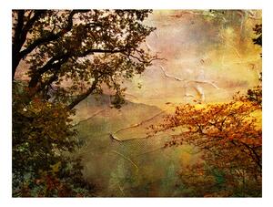 Fototapeta - Malovaný podzim + zdarma lepidlo - 200x154