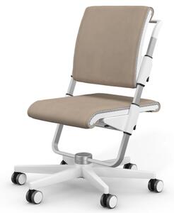 Dětská rostoucí židle Moll Scooter White Mocca