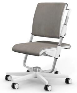 Dětská rostoucí židle Moll Scooter White Grey
