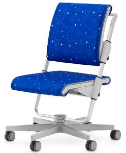 Dětská rostoucí židle Moll Scooter Grey Galaxy