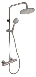 Slezák - RAV Sprchový komplet s termostatickou baterií TERMOSTATICKÁ - TRM82.5/5-43MGK, Metal Grey kartáčovaná