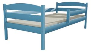 Vomaks unit, s.r.o. Dětská postel DP 017 XL Povrchová úprava: netransparentní barva modrá, Rozměr: 160 x 200 cm