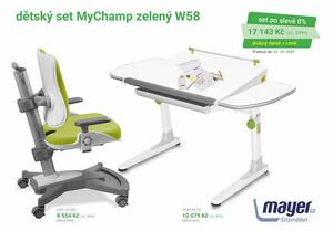 Dětský rostoucí set Mayer MyChamp zelený W58
