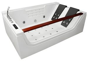 BPS-koupelny Hydromasážní vana HYD-IM610H 180×120 s ohřevem vody