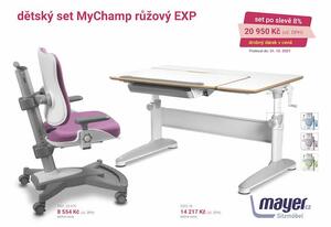 Dětský rostoucí set Mayer MyChamp růžový Expert