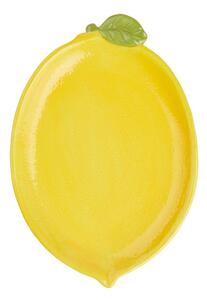 LEMON Talíř 20 cm - žlutá