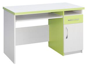 Dětský počítačový stůl Bradop TOM C009 creme-limetka