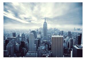Fototapeta - Modrý New York + zdarma lepidlo - 200x140
