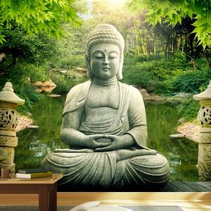 Fototapeta - Buddhovy zahrady + zdarma lepidlo - 200x140