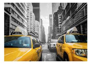 Fototapeta - Taxi v New Yorku + zdarma lepidlo - 200x140