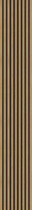 Windu Akustický obkladový panel, dekor Dub severský 2600x400mm, 1,04m2
