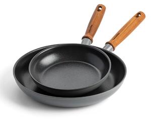 Sada dvou pánví Mayflower Pro, 20 + 28 cm, uhlově šedá - GreenPan