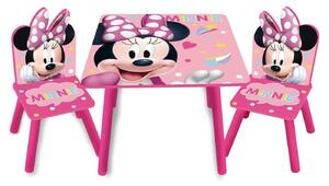 Dětský stůl s židlemi Minnie