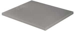 Duravit Stonetto - Sprchová vanička 1200x1000x50 mm, betonová šedá 720168180000000