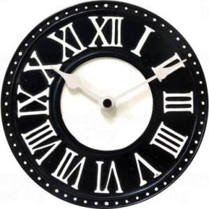Designové nástěnné hodiny 5187zw Nextime v aglickém retro stylu 17cm