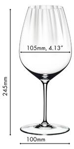 RIEDEL PERFORMANCE Cabernet 834 ml, set 4 ks křišťálových sklenic 6884/0