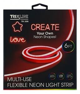 TRIXLINE Neonový led pásek - červený P1557