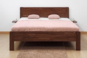 BMB Sofi XL postel - buk Moření: Lak, Provedení: ostré, Rozměr: 160 x 200 cm