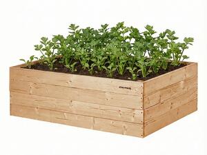 ATMOWOOD Modřínový vyvýšený záhon 120 x 80 x 40 cm hnědý