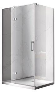 BPS-koupelny Obdélníkový sprchový kout HYD-OK03B 110x90 chrom/transparent - bez vaničky