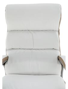 Kancelářské křeslo v luxusním provedení ekokůže bílá KOLO CH137020