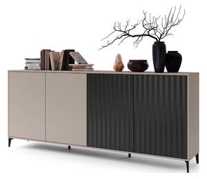 Komoda RONJA taupe/černá