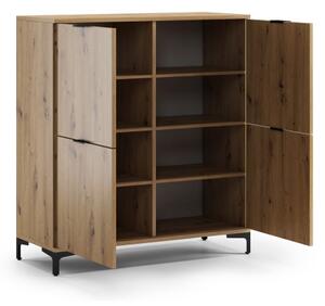 Komoda LORA 100x110x40 cm dub artisan