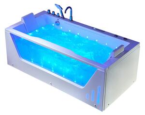 BPS-koupelny Hydromasážní vana HYD-SA944 180x90 s ohřevem vody